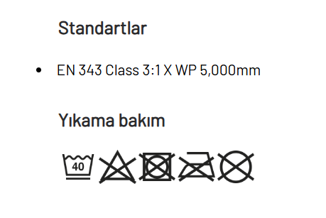 Portwest S438 yağmurluk ceketi