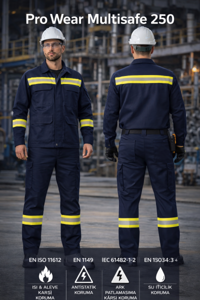 Pro wear multi safe alev almaz takım