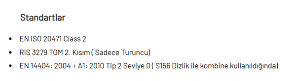 Portwest PW303 yüksek görünürlüklü teknik pantolon