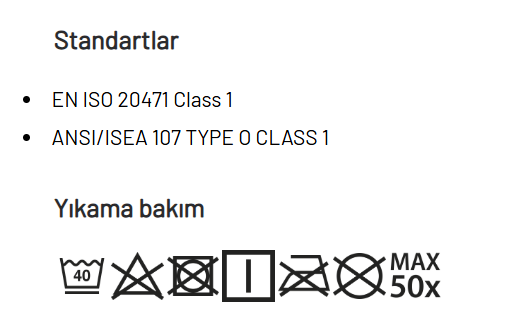 Portwest C476 Mühendis Yeleği
