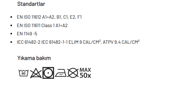 Portwest fr401 alev almaz pantolon