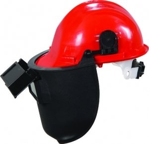 Essafe  vidalı baret + Slotlu  kaynak maskesi (GE 1272-1)