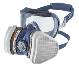 Gvs elipse integra spr535 tam yüz maske ve ABEK1 P3 filtre