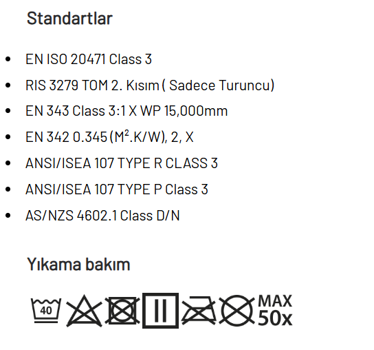 Portwest S460 Hi-Vis Kış Trafik Parka