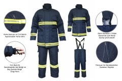 UXF-X6-968 İtfaiye kıyafeti