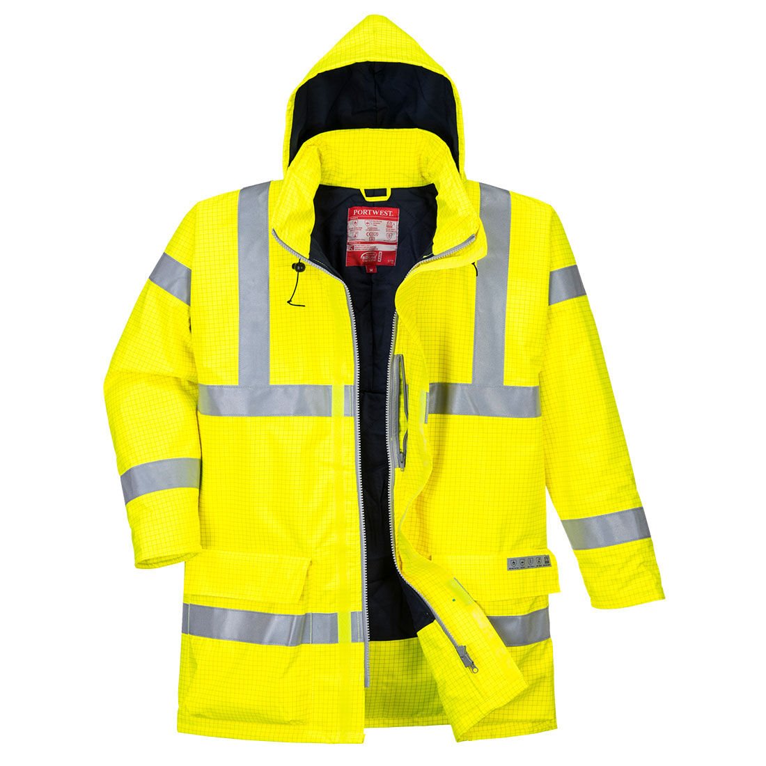 Portwest S778 - Bizflame Yağmur Hi-Vis Antistatik FR Ceket