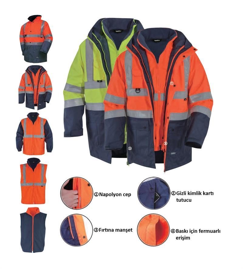 Vizwell vwjk44 5+1 parka