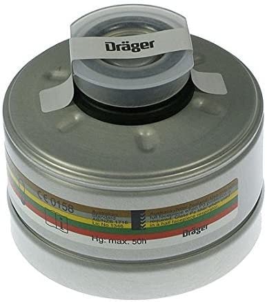 Drager ABEK2 rd 40 bağlantılı gaz fiiltresi