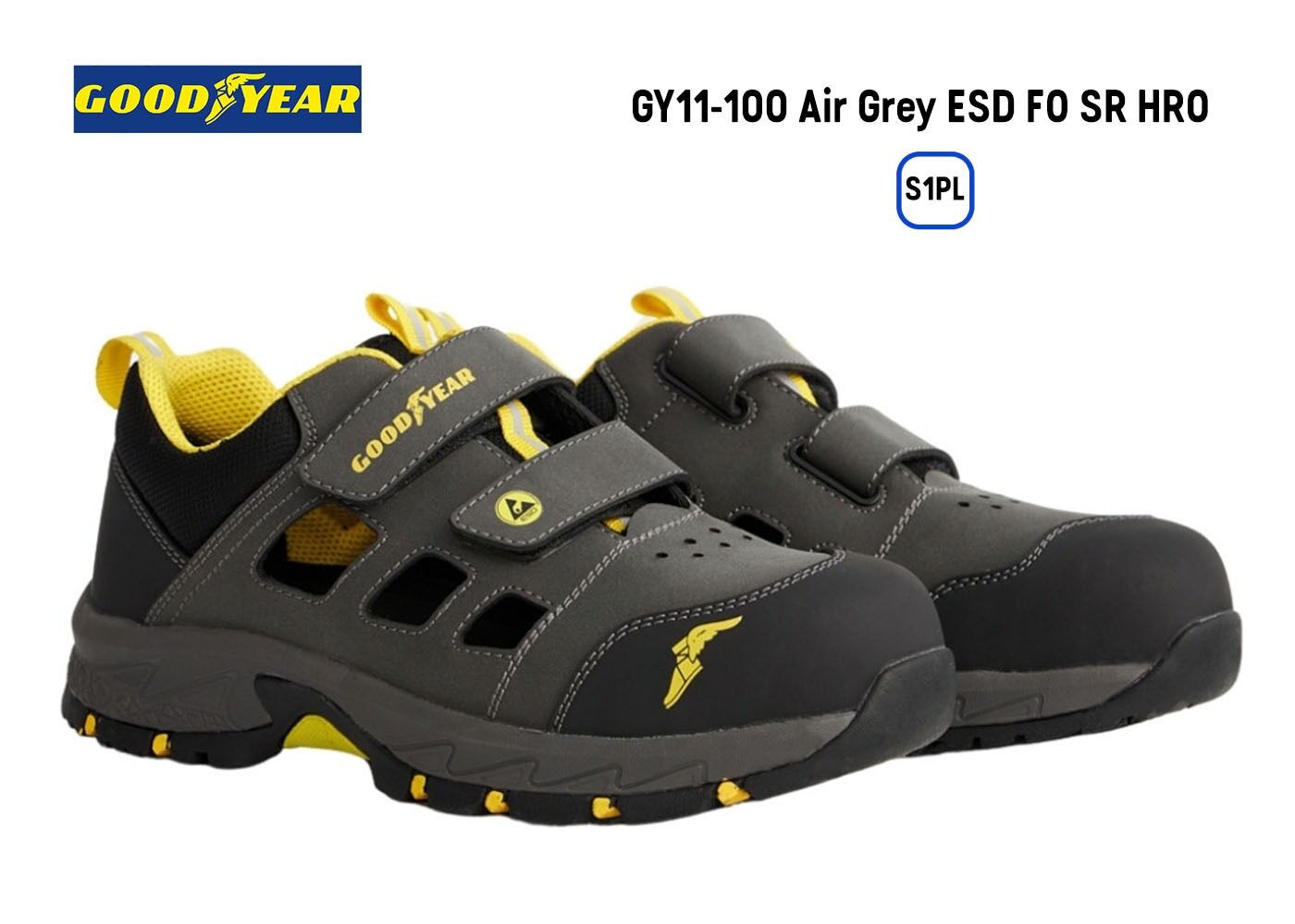 Goodyear Air grey S1P  ESD iş ayakkabısı