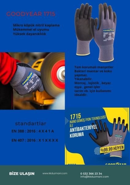 Goodyear 1715 iş eldiveni