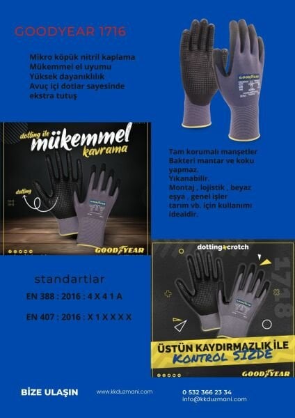 Goodyear 1716 iş eldiveni
