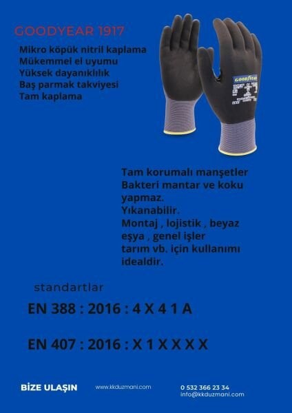 Goodyear 1917 iş eldiveni
