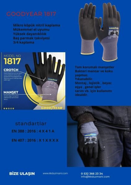 Goodyear 1817 iş eldiveni
