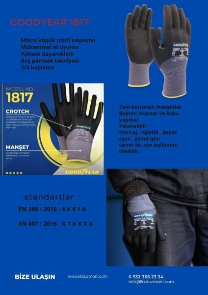 Goodyear 1817 iş eldiveni