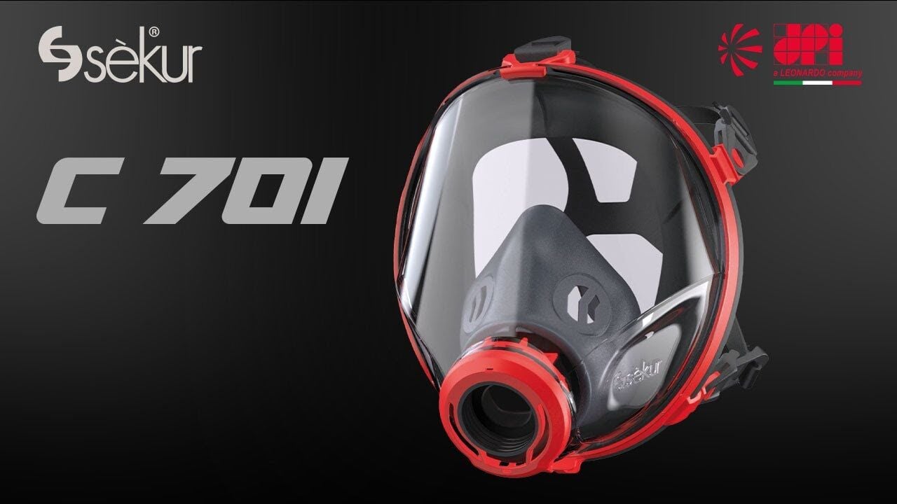 Tam yüz maskesi  sekur Cs 701