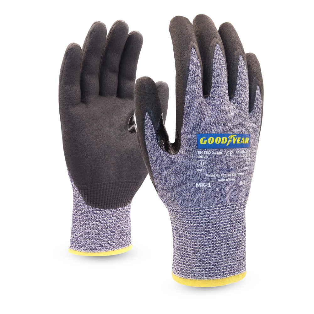 Goodyear mk-1 kesilmeye dayanıklı iş eldiveni