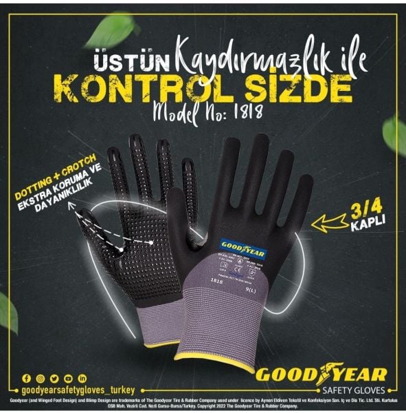 Goodyear 1818 İş Eldiveni