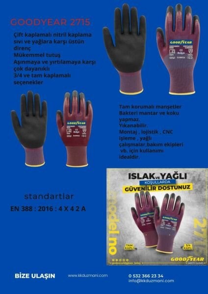 Goodyear 2715 iş eldiveni 9