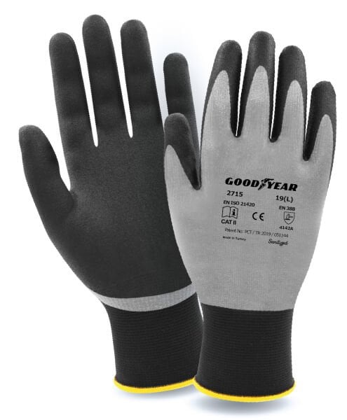 Goodyear 2715 Tam Kaplı İş Eldiveni