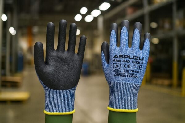 kesilme dirençli köpük nitril eldiven Aspuzu asn44d