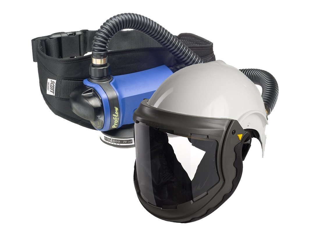SCOTT Proflow SC 160 L/M Motorlu Hava Beslemeli Solunum Sistemi FH 6 Başlıklı