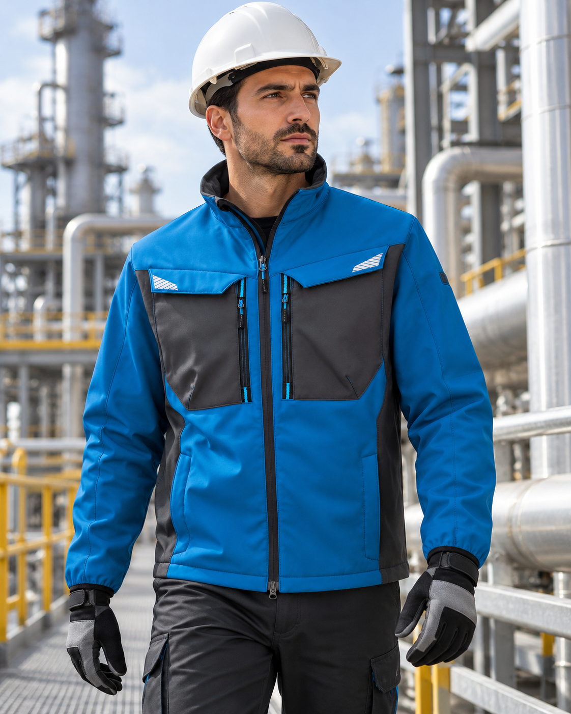 Portwest T750 - WX3 Softshell Ceket (Mavi)