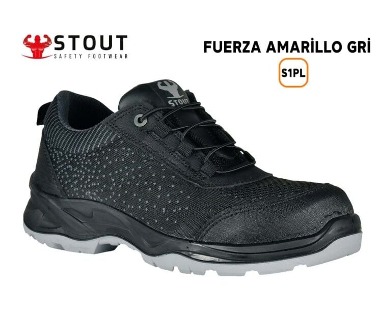 Stout  Fuerza Amarillo S1P GRİ İş Ayakkabısı  DD 52