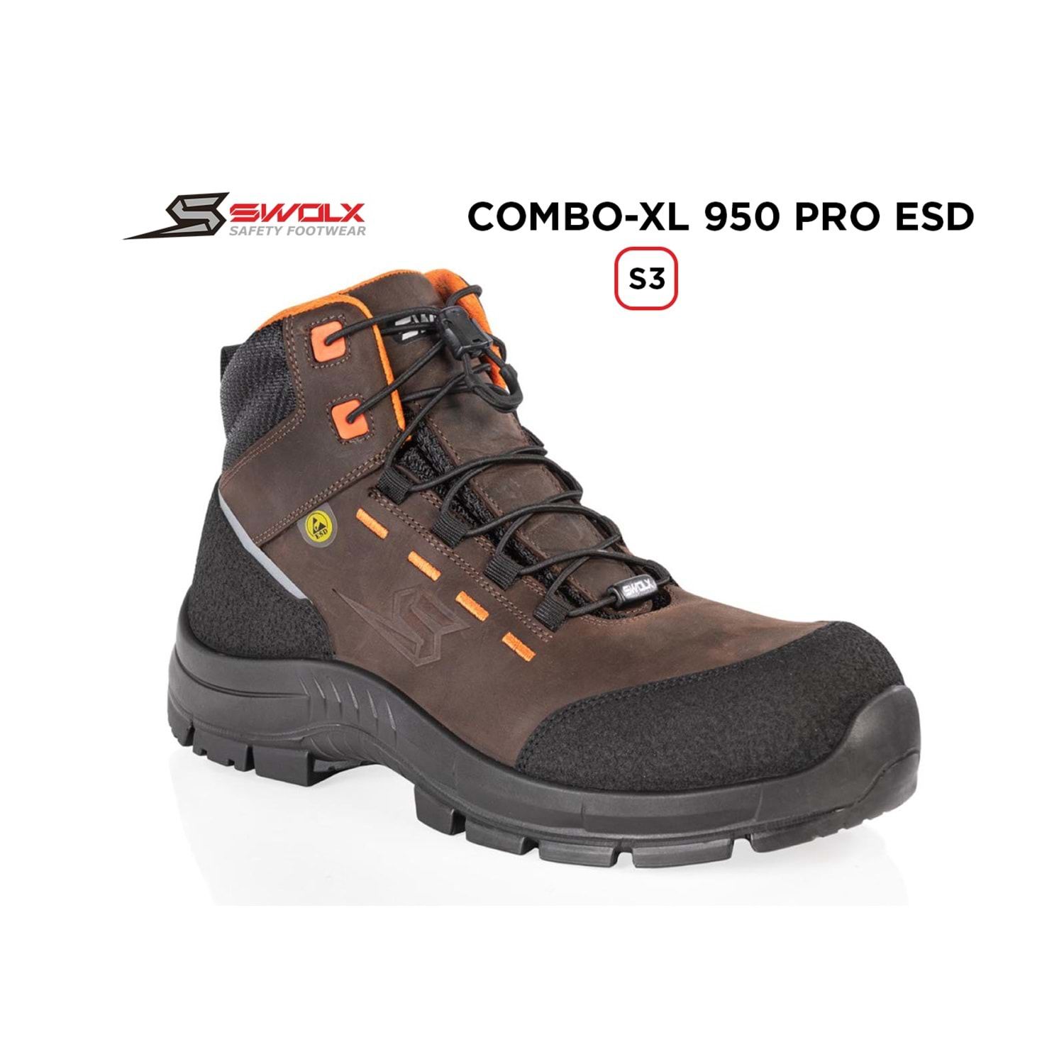 Swolx Combo XL Pro 950 ESD S3 İş Botu