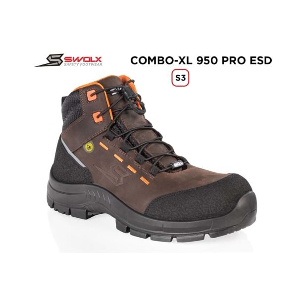 Swolx Combo XL Pro 950 ESD S3 İş Botu