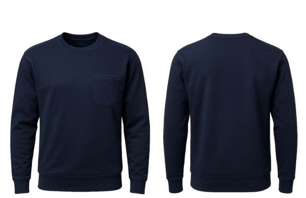 Sweatshirt   bisiklet yaka