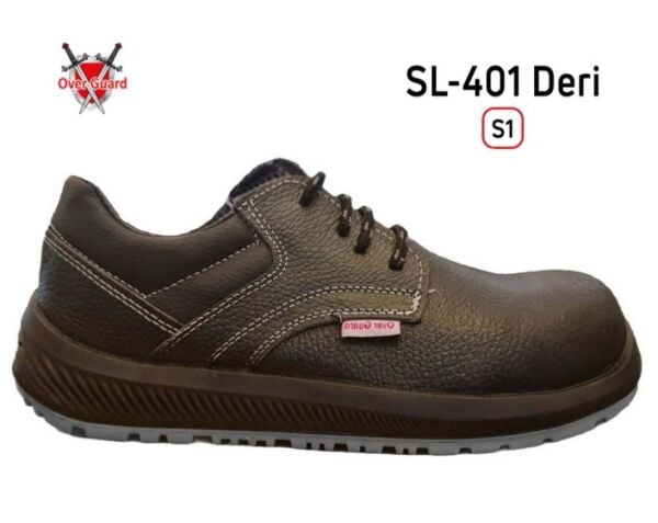 Overguard Kompozit Burunlu Deri SL-401 S1 İş Ayakkabısı