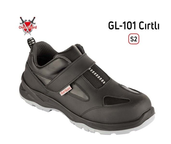 Overguard Cırtlı GL-101 Kompozit Burunlu S2 İş Ayakkabısı