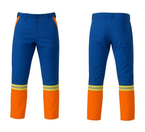 Isıya Dirençli Ceket Pantolon Takım - Turuncu