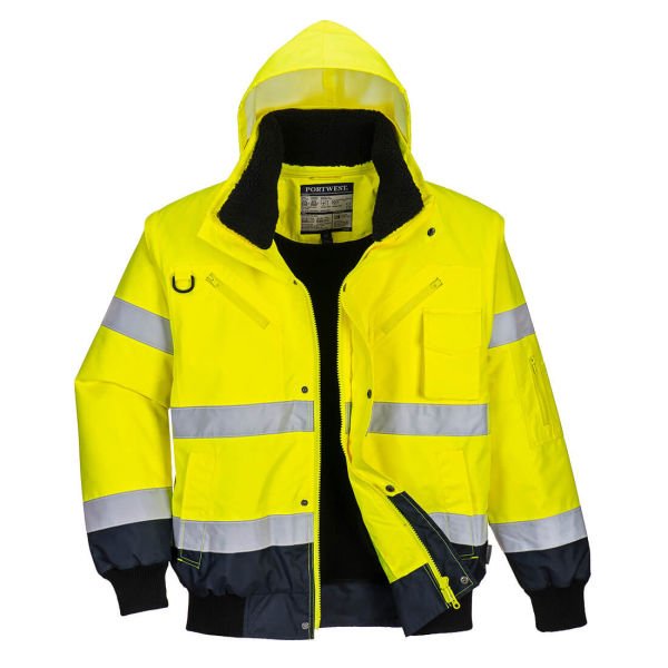 Portwest c465 hi vis 3+1 mont